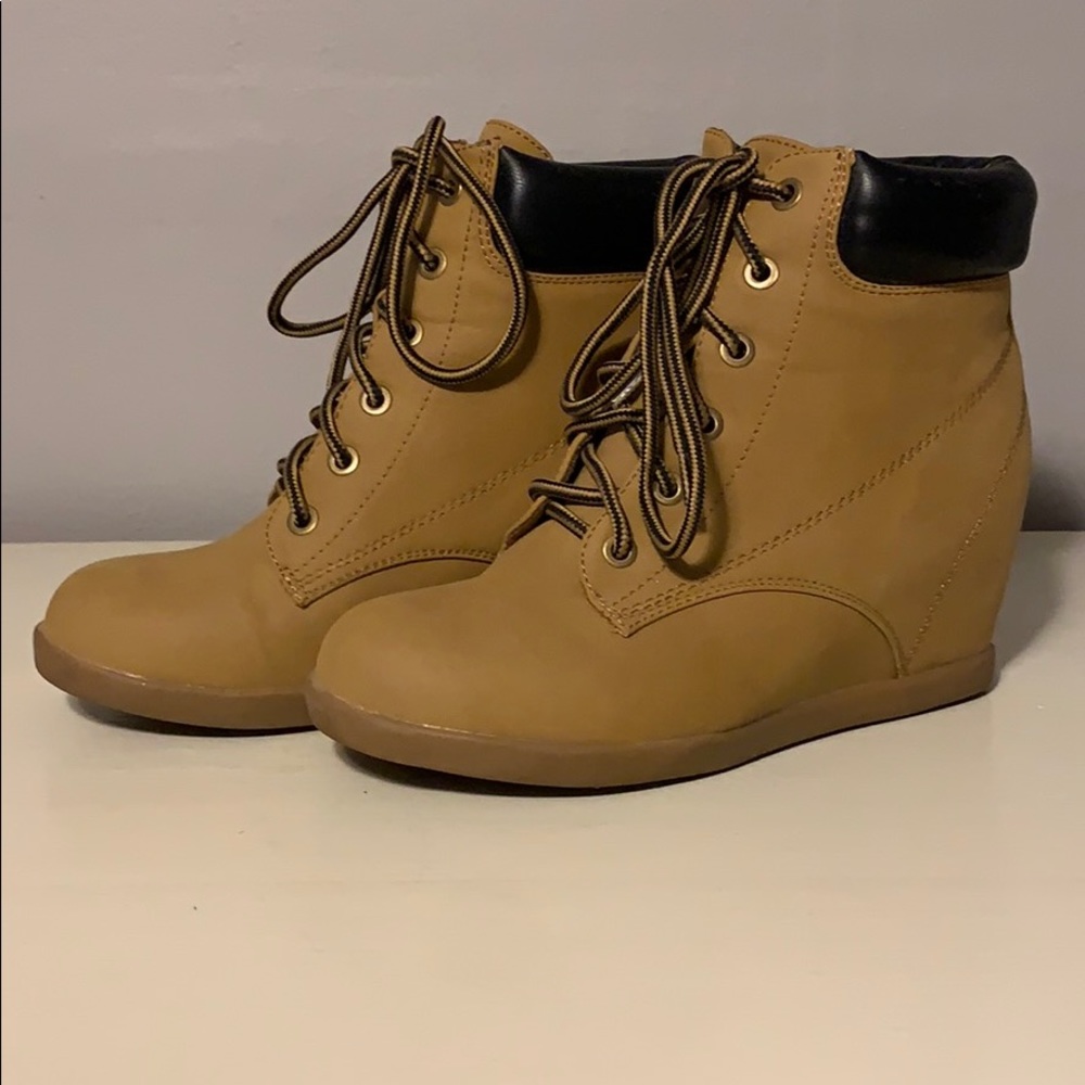 Top Moda boot wedges